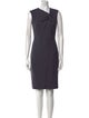 Tailored by Rebecca Taylor V-Neck Knee-Length Dress