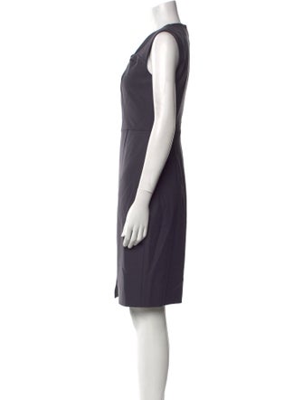 Tailored by Rebecca Taylor V-Neck Knee-Length Dress