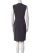 Tailored by Rebecca Taylor V-Neck Knee-Length Dress