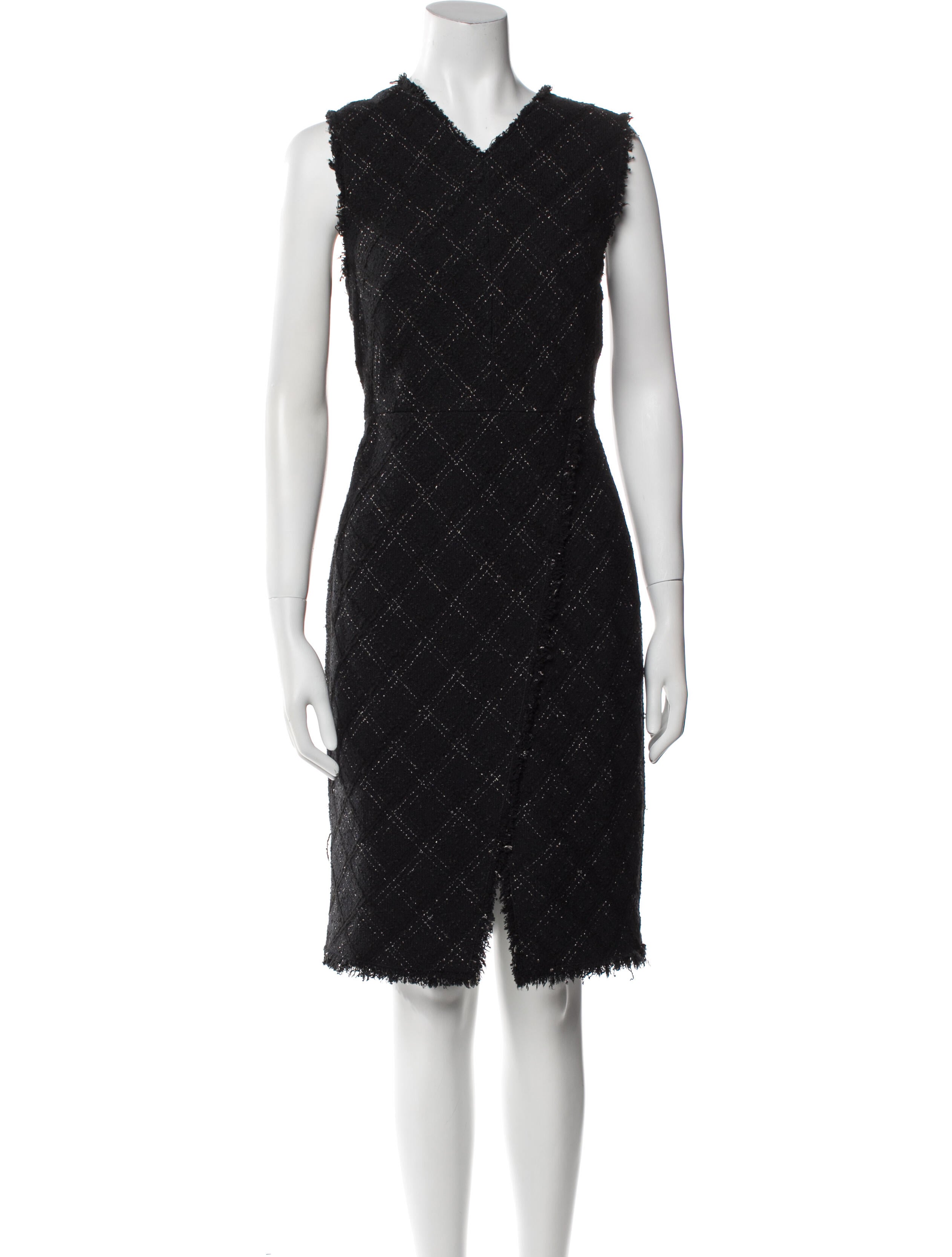 Tailored by Rebecca Taylor V-Neck Knee-Length Dress w/ Tags