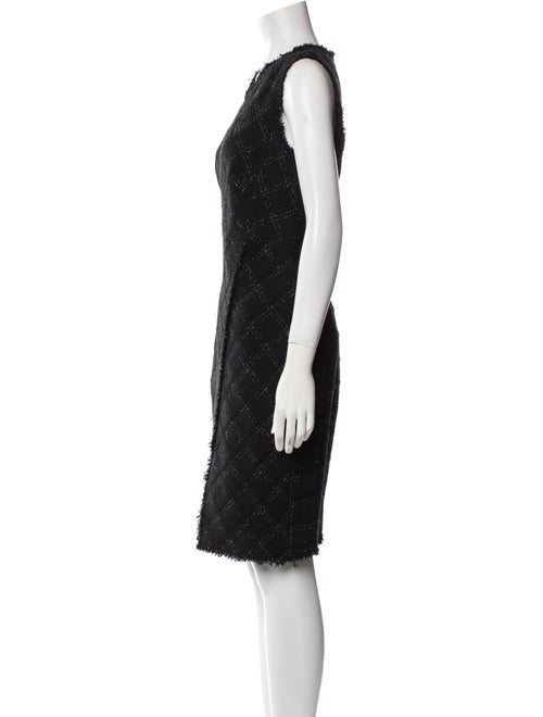 Tailored by Rebecca Taylor Plaid Print Knee-Length Dress