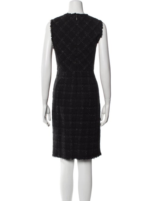 Tailored by Rebecca Taylor Plaid Print Knee-Length Dress