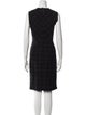 Tailored by Rebecca Taylor Plaid Print Knee-Length Dress
