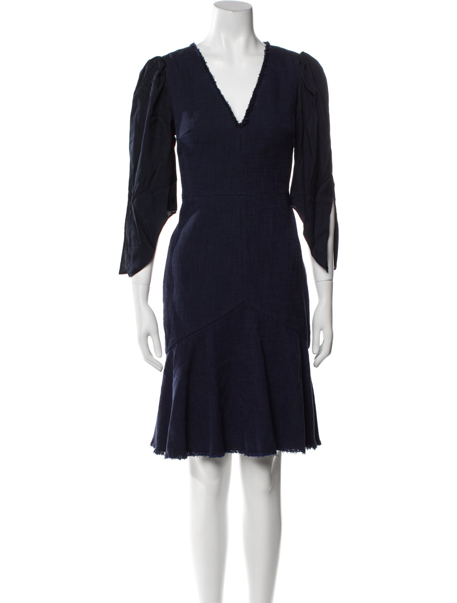 Tailored by Rebecca Taylor V-Neck Knee-Length Dress w/ Tags