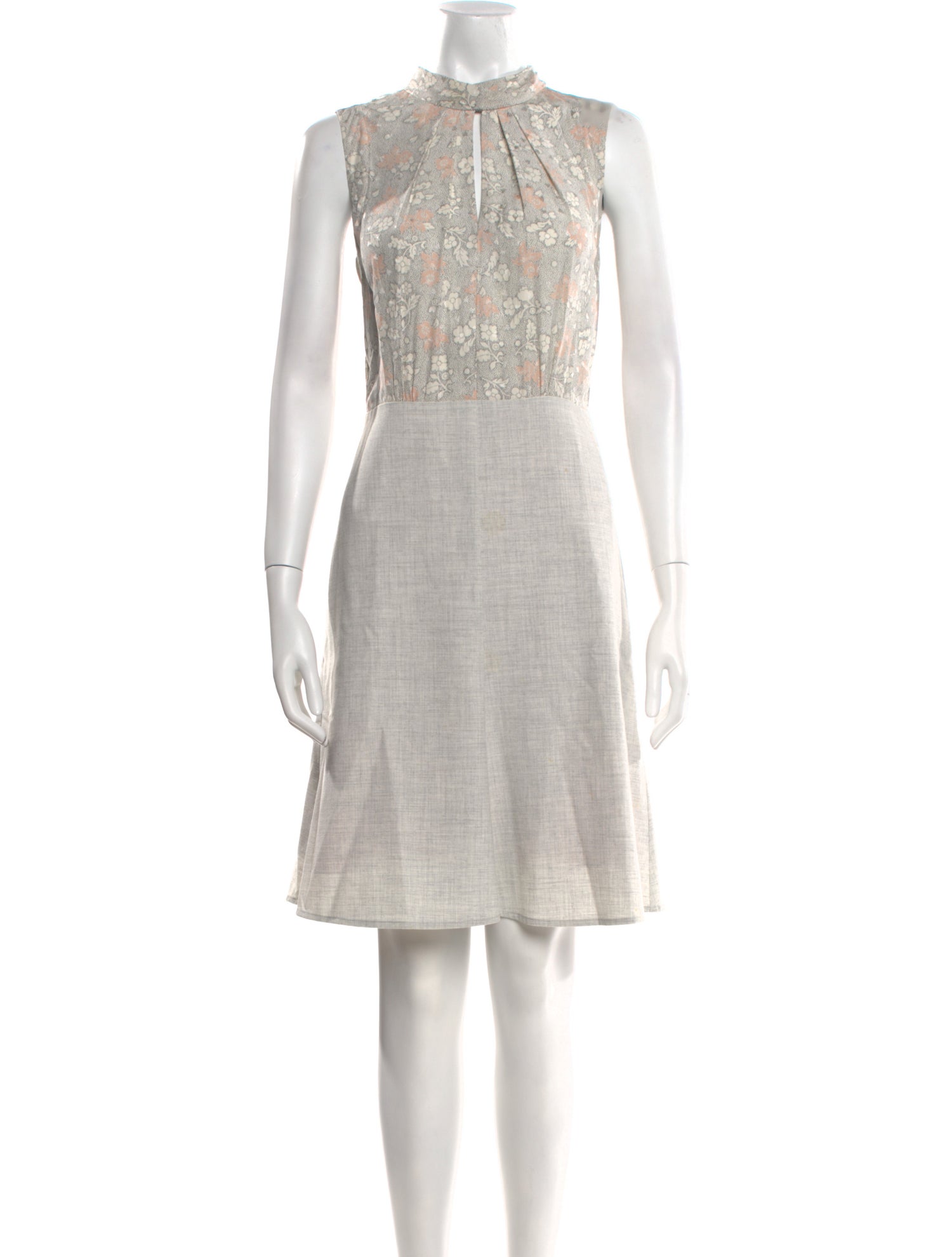 Tailored by Rebecca Taylor Silk Knee-Length Dress