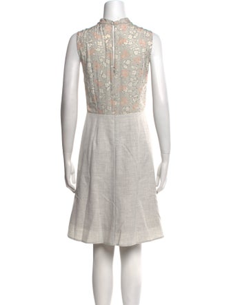 Tailored by Rebecca Taylor Silk Knee-Length Dress