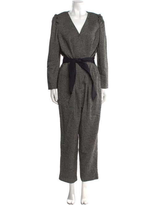 Tailored by Rebecca Taylor V-Neck Jumpsuit
