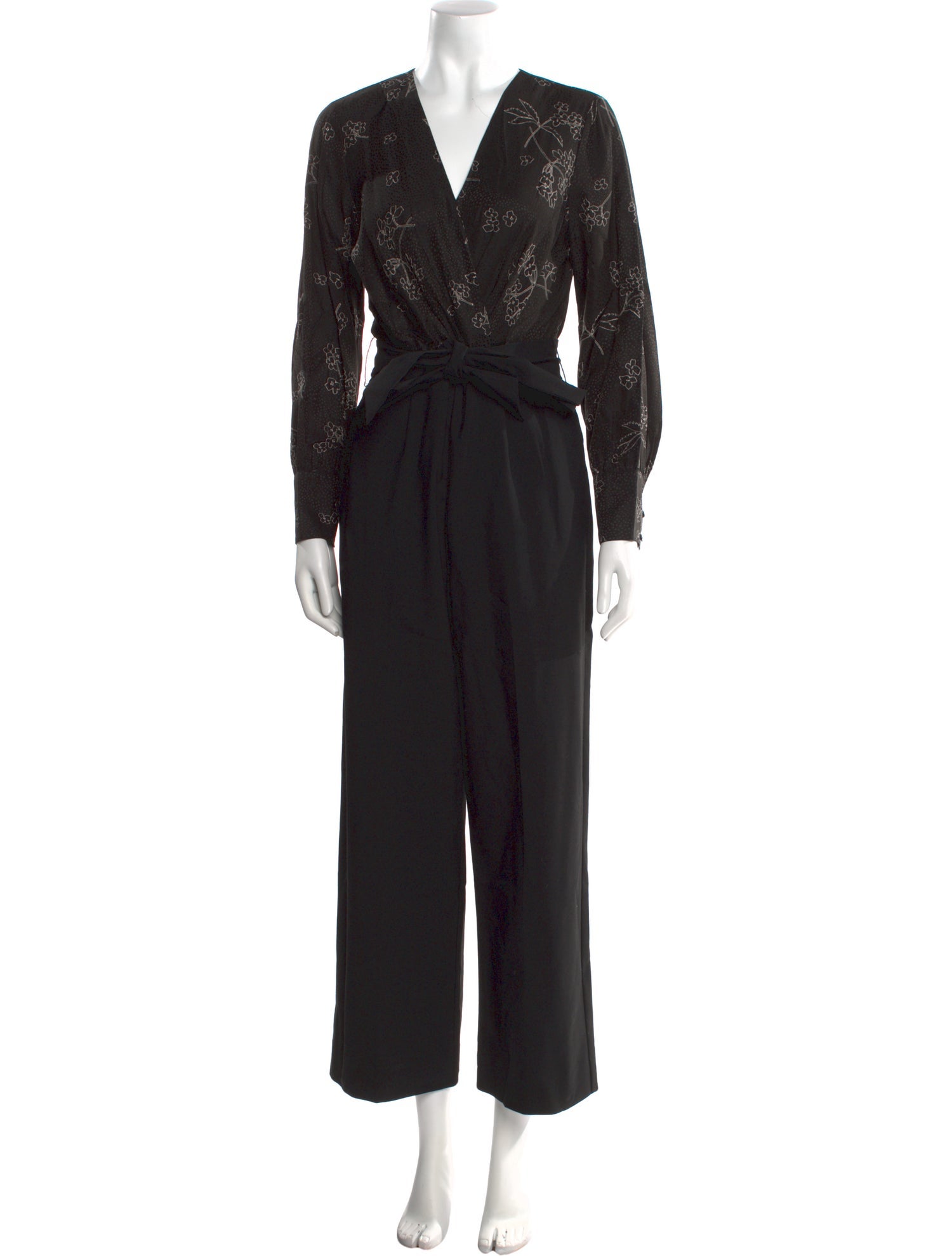 Tailored by Rebecca Taylor V-Neck Jumpsuit