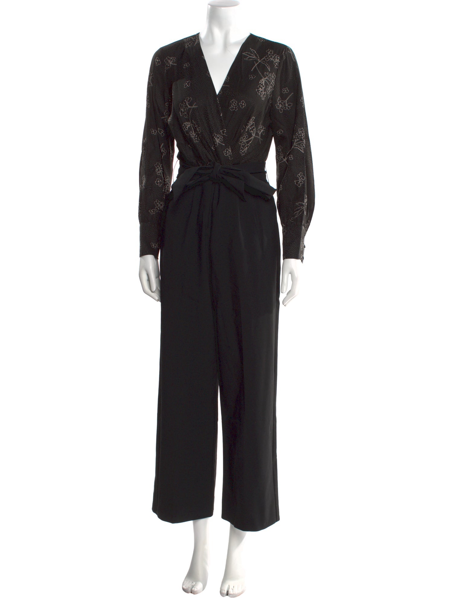Tailored by Rebecca Taylor V-Neck Jumpsuit