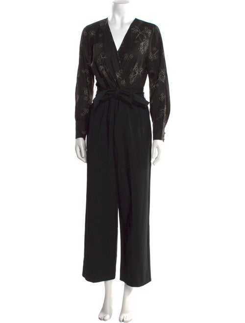 Tailored by Rebecca Taylor V-Neck Jumpsuit