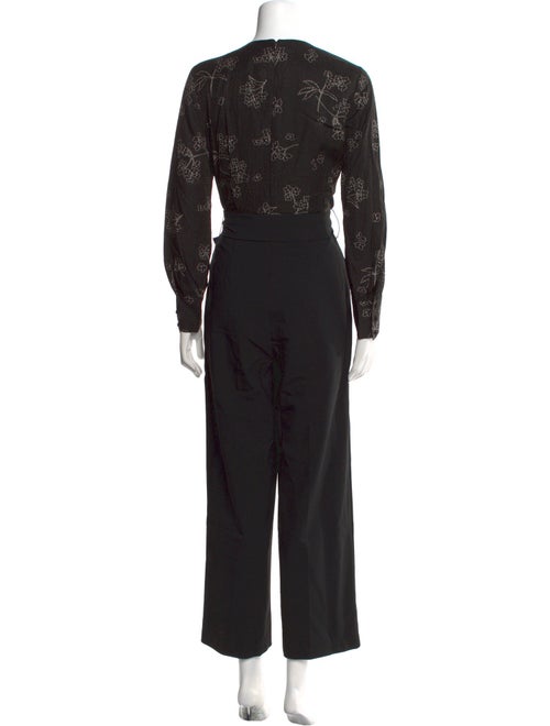 Tailored by Rebecca Taylor V-Neck Jumpsuit