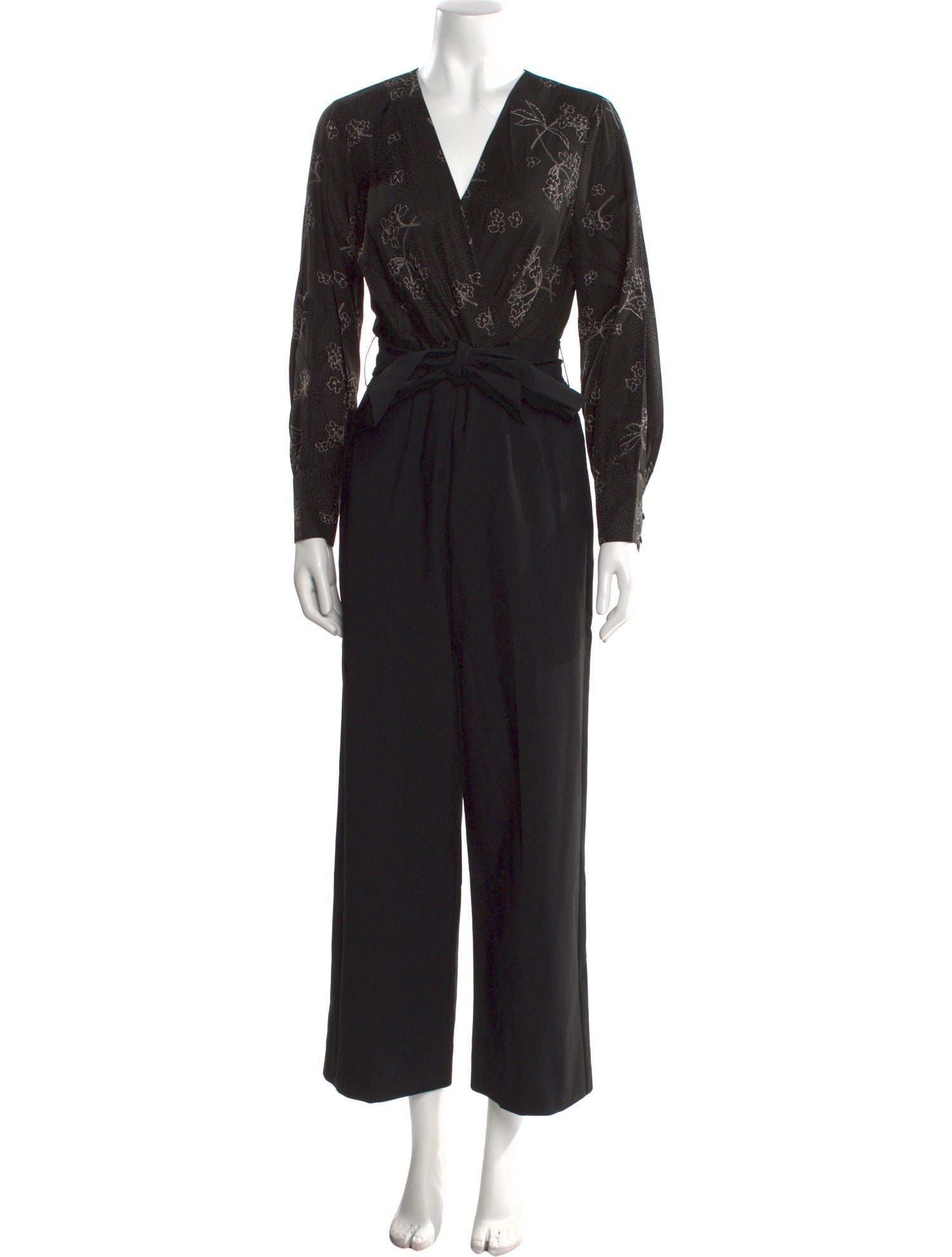 Tailored by Rebecca Taylor V-Neck Jumpsuit