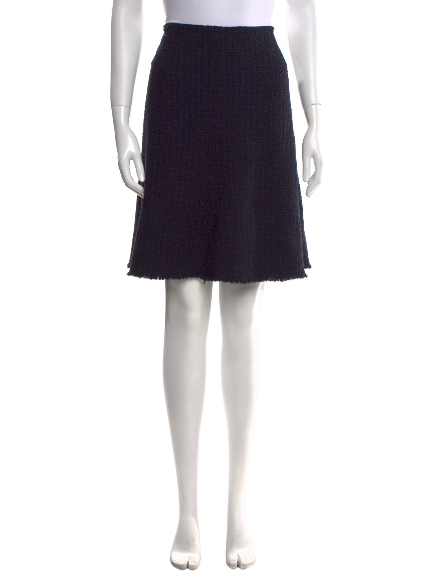 Tailored by Rebecca Taylor Tweed Knee-Length Skirt
