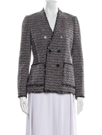 Tailored by Rebecca Taylor Tweed Tweed Pattern Blazer