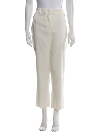 Tailored by Rebecca Taylor Linen Straight Leg Pants