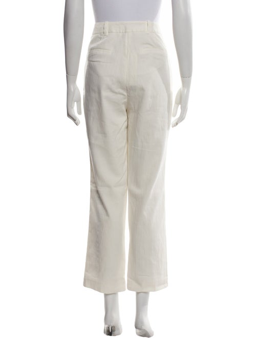 Tailored by Rebecca Taylor Linen Straight Leg Pants