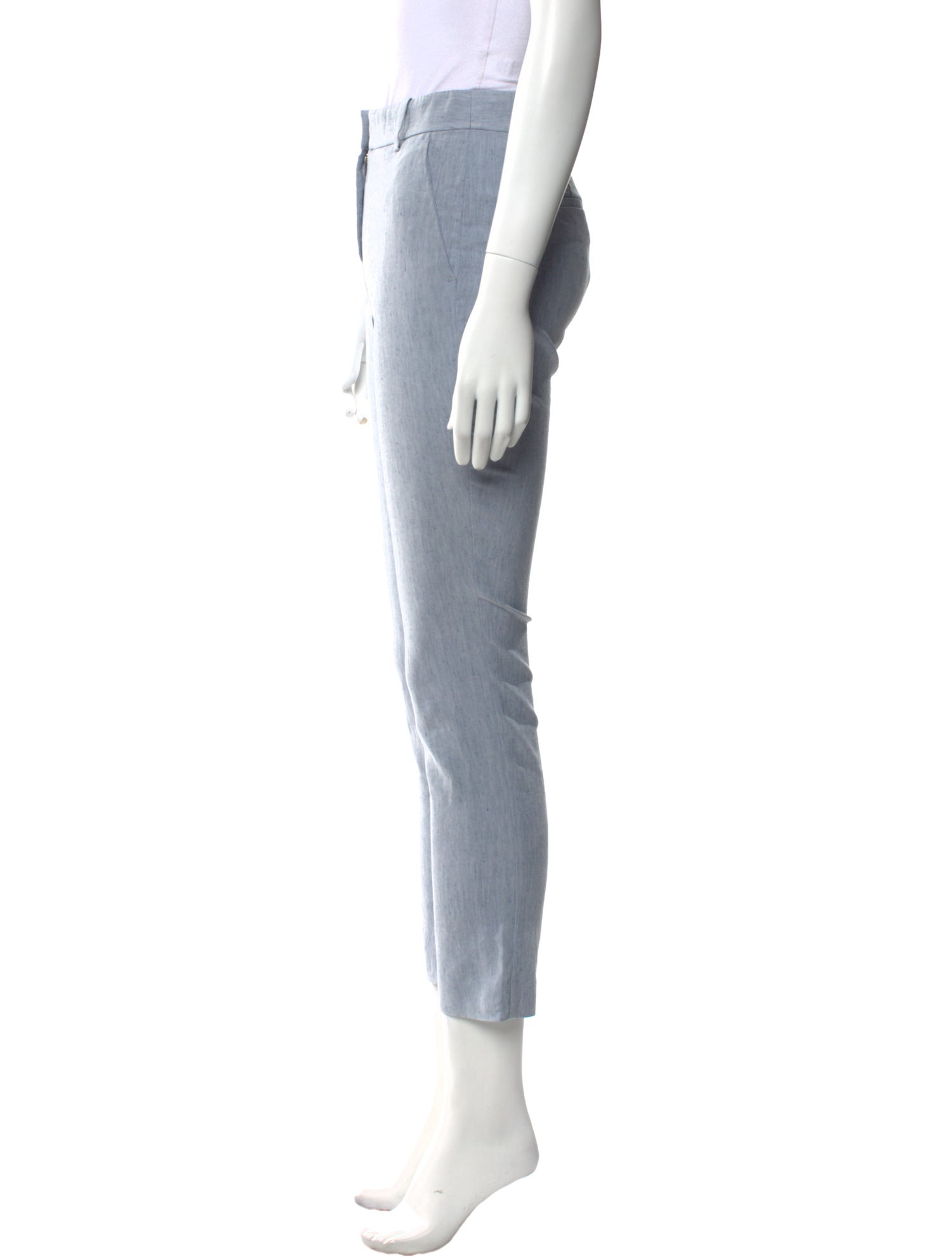 Tailored by Rebecca Taylor Linen Straight Leg Pants