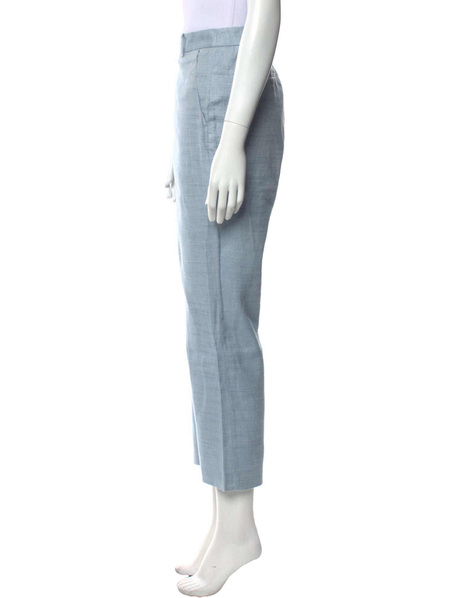Tailored by Rebecca Taylor Linen Straight Leg Pants