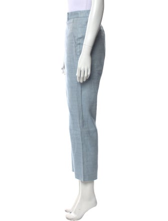Tailored by Rebecca Taylor Linen Straight Leg Pants