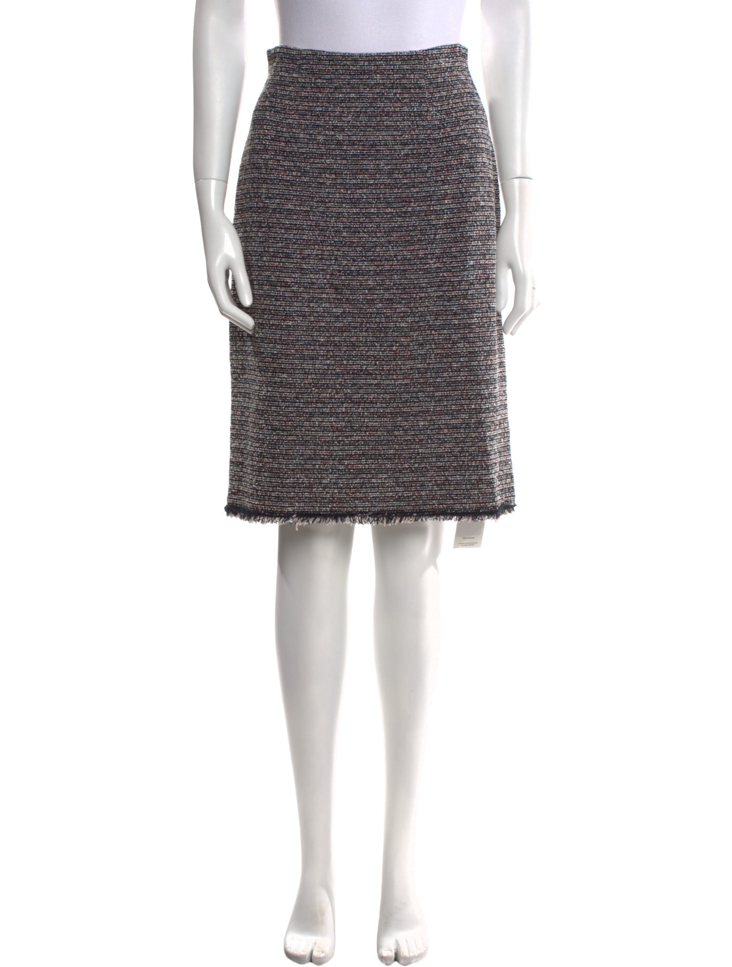 Tailored by Rebecca Taylor Tweed Knee-Length Skirt