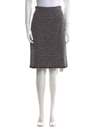 Tailored by Rebecca Taylor Tweed Knee-Length Skirt