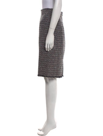 Tailored by Rebecca Taylor Tweed Knee-Length Skirt