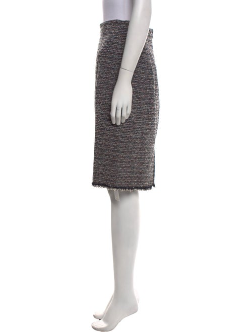 Tailored by Rebecca Taylor Tweed Knee-Length Skirt