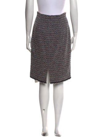 Tailored by Rebecca Taylor Tweed Knee-Length Skirt