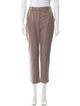 Tailored by Rebecca Taylor Plaid Print Straight Leg Pants