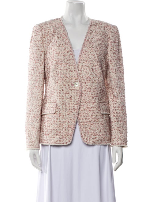 Tailored by Rebecca Taylor Tweed Pattern Blazer