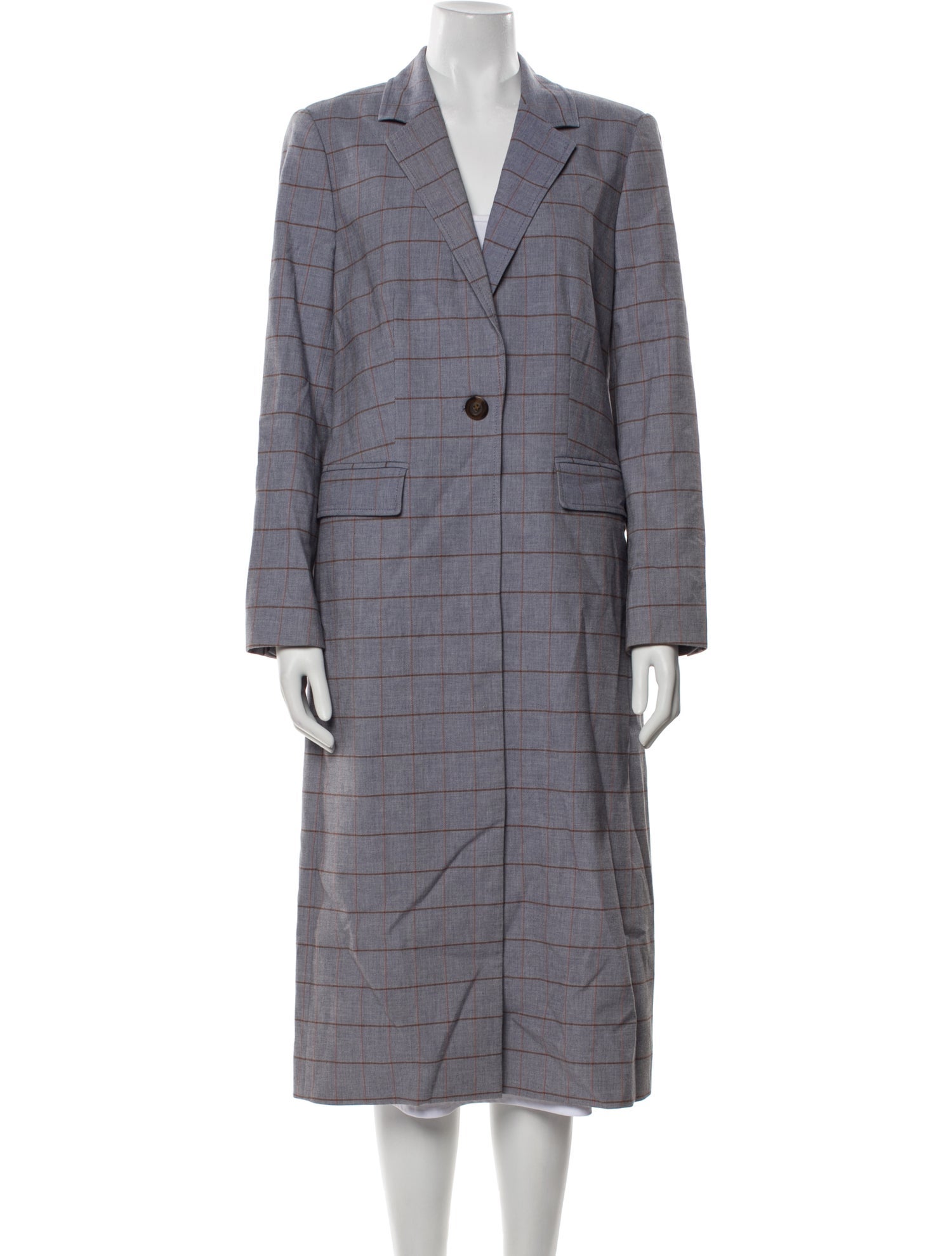 Tailored by Rebecca Taylor Plaid Print Blazer