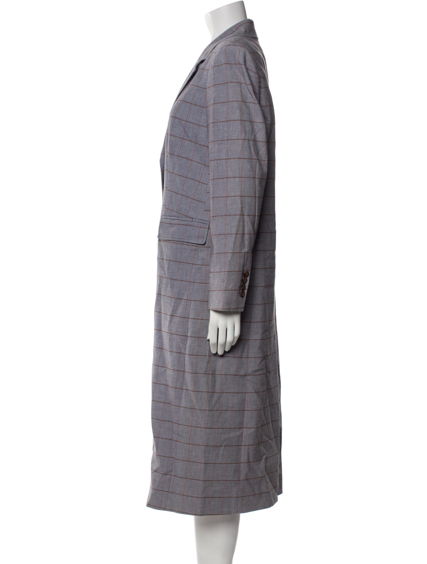 Tailored by Rebecca Taylor Plaid Print Blazer