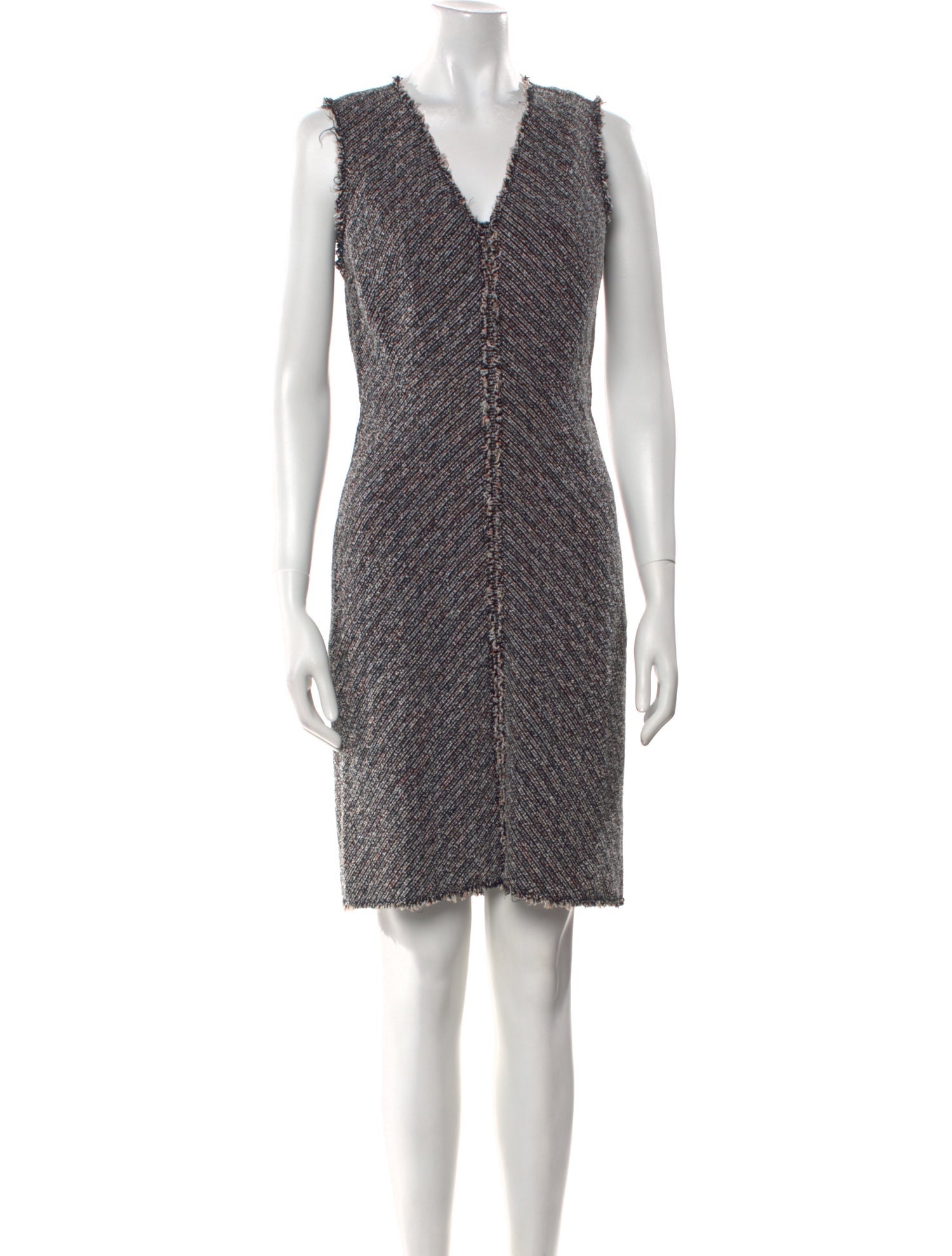 Tailored by Rebecca Taylor Printed Knee-Length Dress