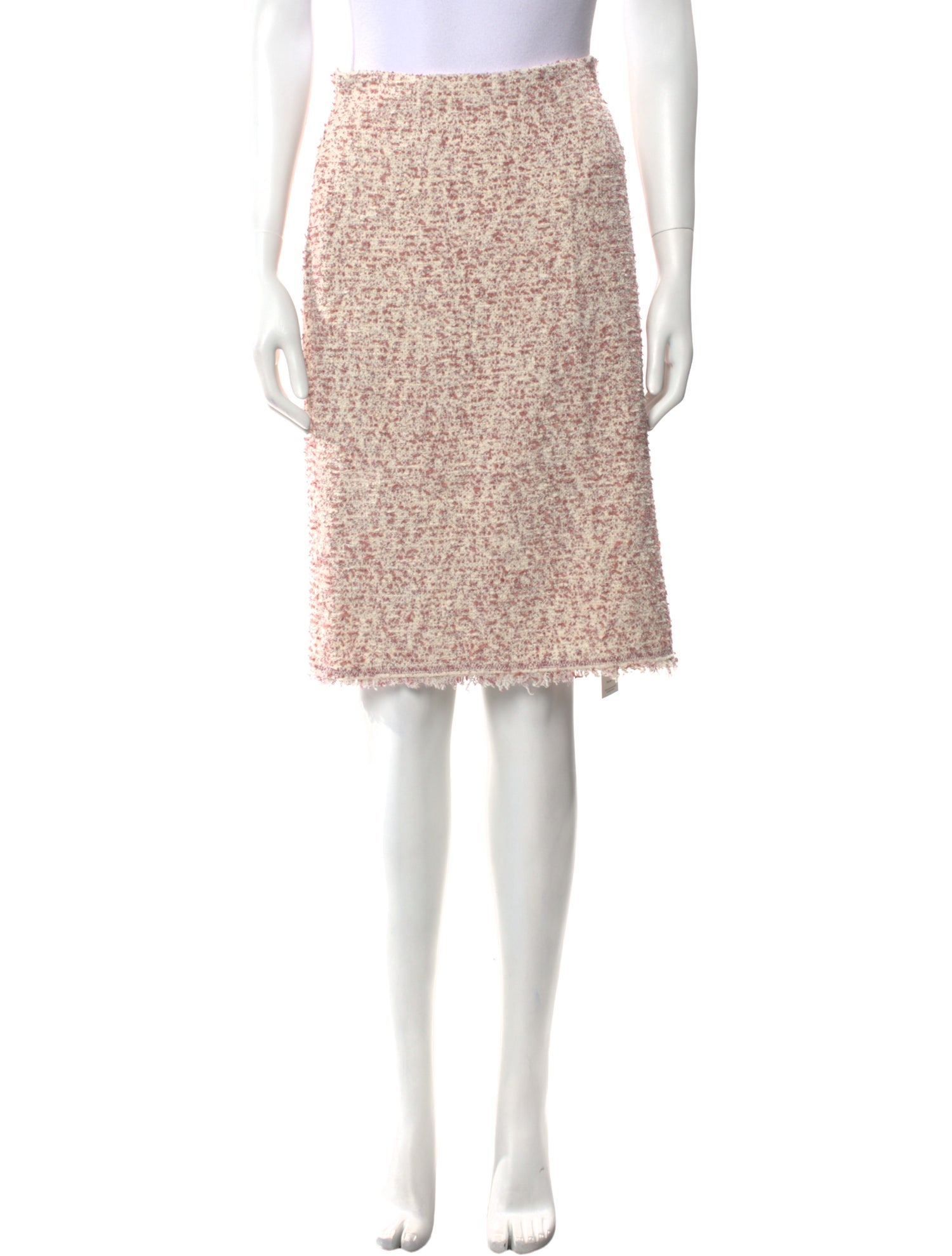 Tailored by Rebecca Taylor Tweed Knee-Length Skirt