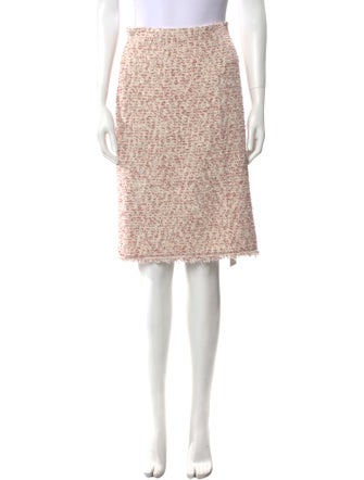 Tailored by Rebecca Taylor Tweed Knee-Length Skirt