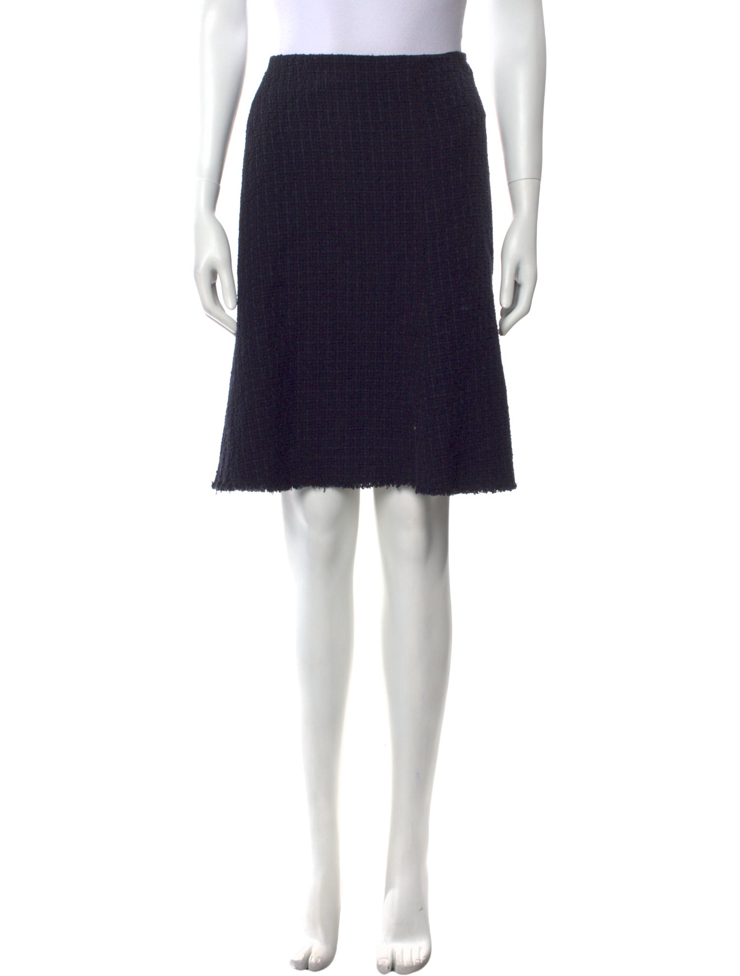 Tailored by Rebecca Taylor Tweed Knee-Length Skirt