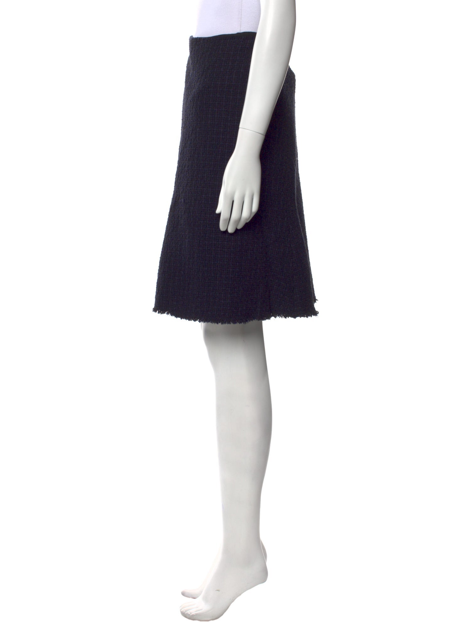 Tailored by Rebecca Taylor Tweed Knee-Length Skirt