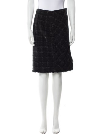 Tailored by Rebecca Taylor Tweed Knee-Length Skirt
