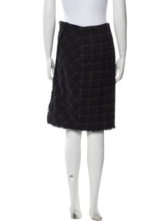 Tailored by Rebecca Taylor Tweed Knee-Length Skirt