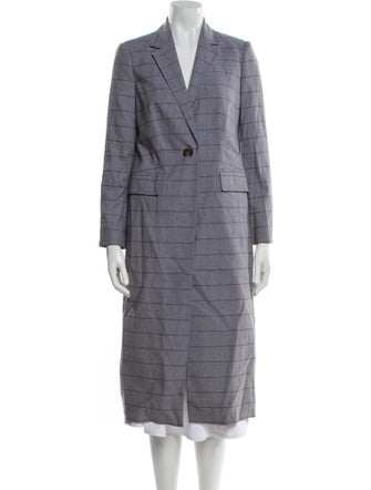 Tailored by Rebecca Taylor Plaid Print Coat