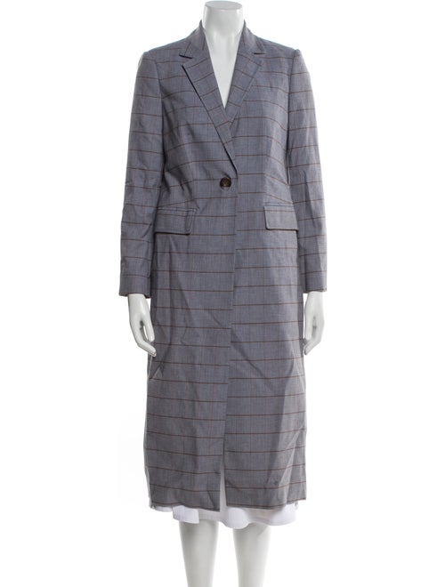 Tailored by Rebecca Taylor Plaid Print Coat