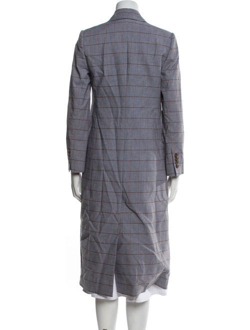 Tailored by Rebecca Taylor Plaid Print Coat