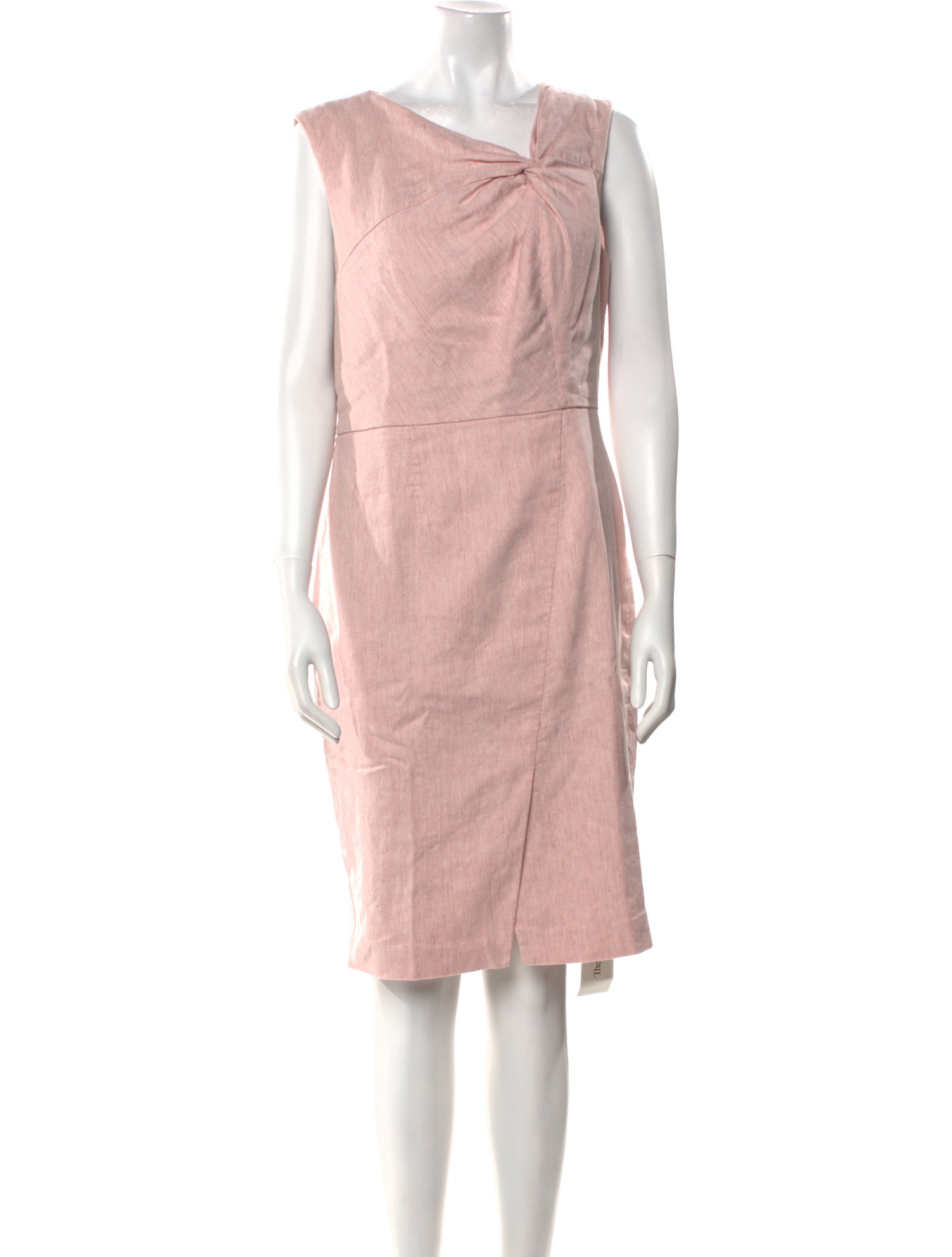 Tailored by Rebecca Taylor Asymmetrical Knee-Length Dress