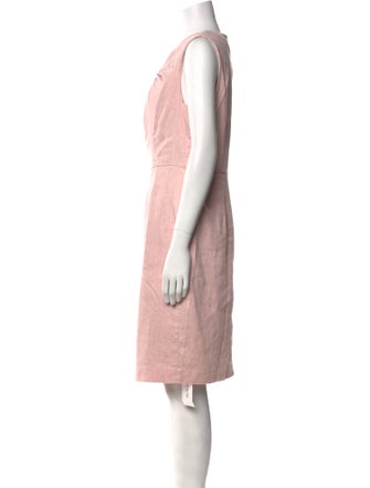 Tailored by Rebecca Taylor Asymmetrical Knee-Length Dress