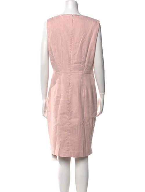 Tailored by Rebecca Taylor Asymmetrical Knee-Length Dress