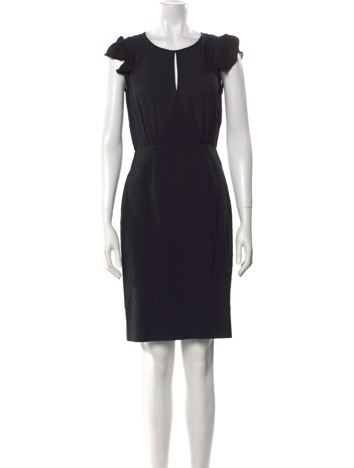 Tailored by Rebecca Taylor Crew Neck Mini Dress