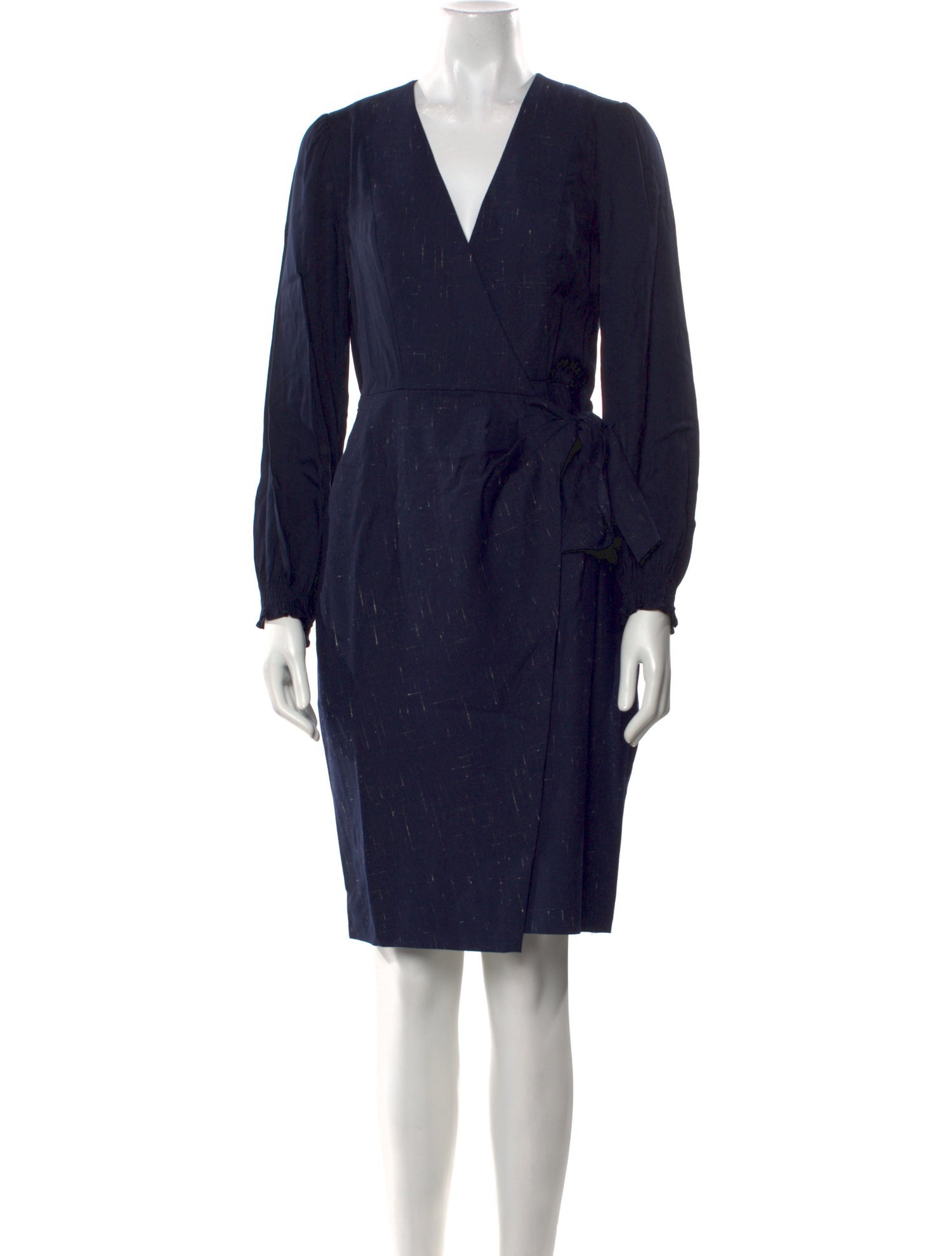 Tailored by Rebecca Taylor V-Neck Knee-Length Dress