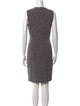 Tailored by Rebecca Taylor V-Neck Knee-Length Dress