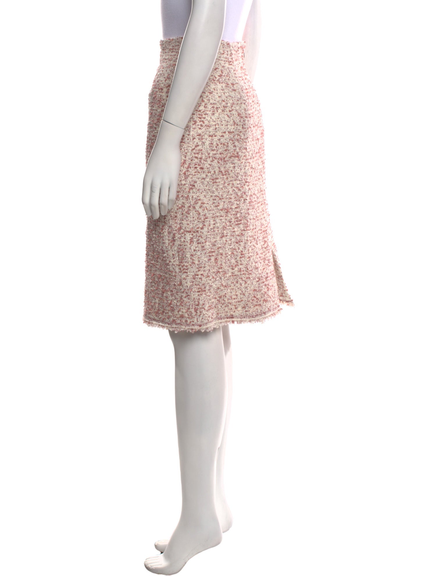 Tailored by Rebecca Taylor Tweed Pattern Knee-Length Skirt w/ Tags