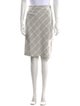 Tailored by Rebecca Taylor Plaid Print Knee-Length Skirt